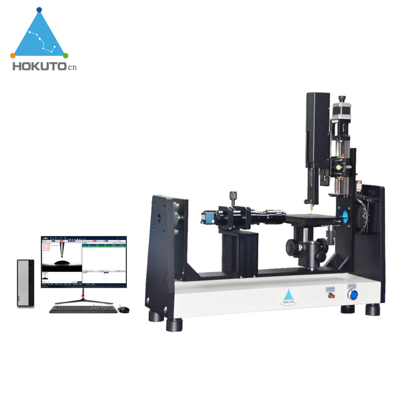 接触角测试仪,材料亲水疏水性表面张力自由能测量