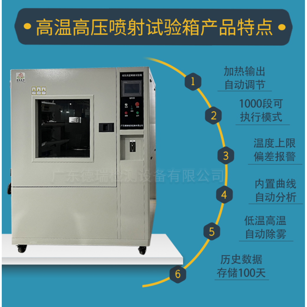 IPX9K高温高压喷射试验箱